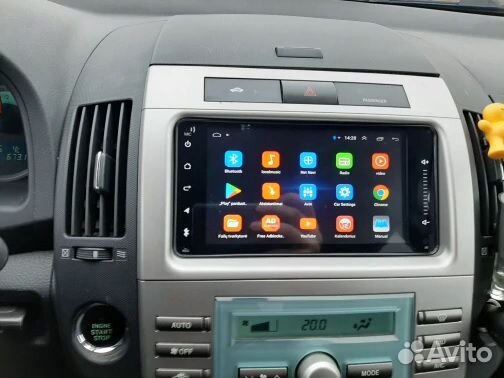Магнитола rav4 Toyota Corolla ipsum wish android