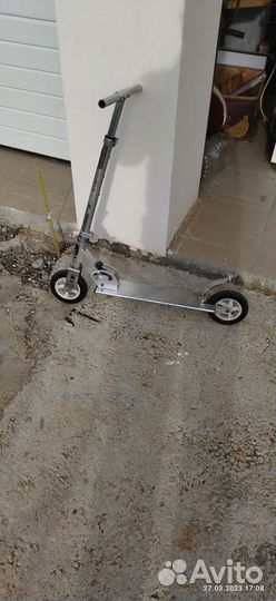 Самокат детский двухколесный бу