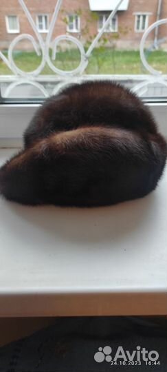 Шапка норковая женская 56