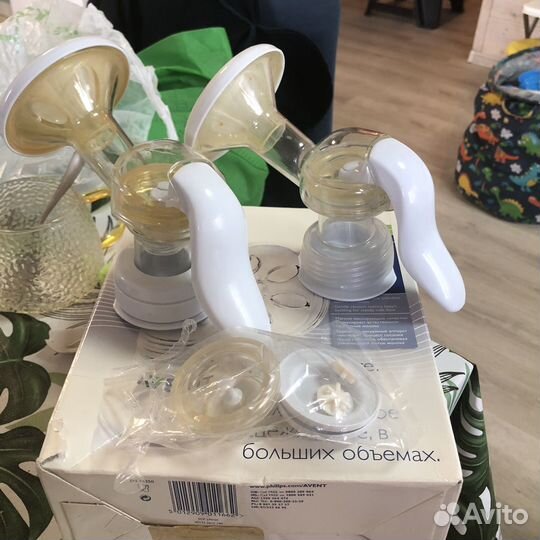 Молокоотсос avent ручной