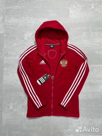 Флисовая кофта adidas Russia