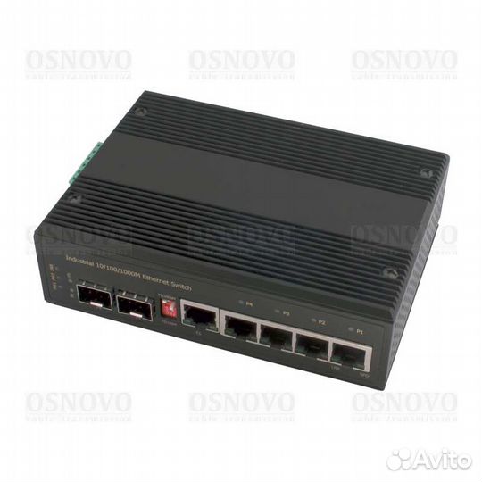 Промышленный коммутатор Gigabit Ethernet