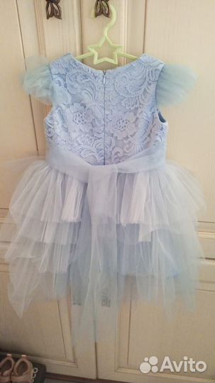 Нарядное платье для девочки р. 98, 104