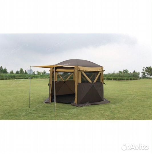 Шатёр туристический шестиугольный с полом (mimir 2