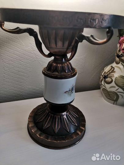 Лампа настольная винтажная