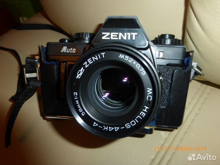 Фотоаппарат Zenit Auto + MC helios - 44K - 4