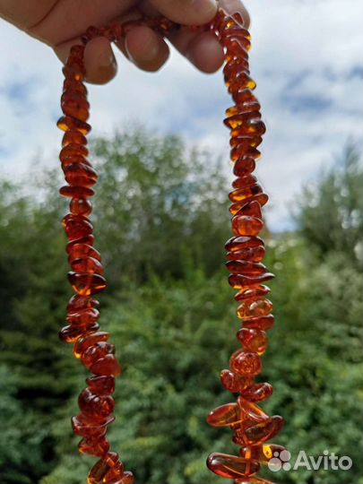Бусы Янтарь СССР