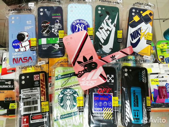 Чехлы на Realmi С11/ C21/ C35 с карманом под карту