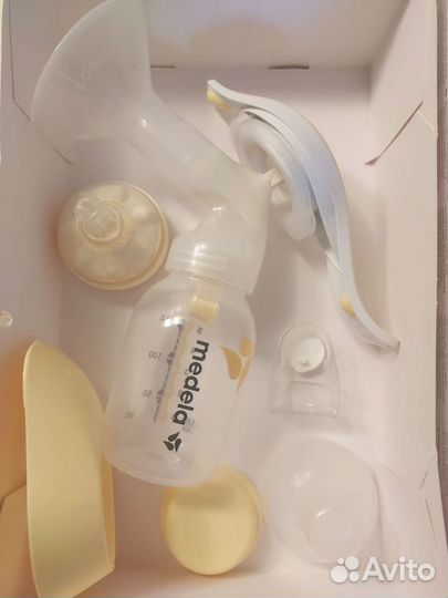 Молокоотсос ручной Medela harmony+соска calma