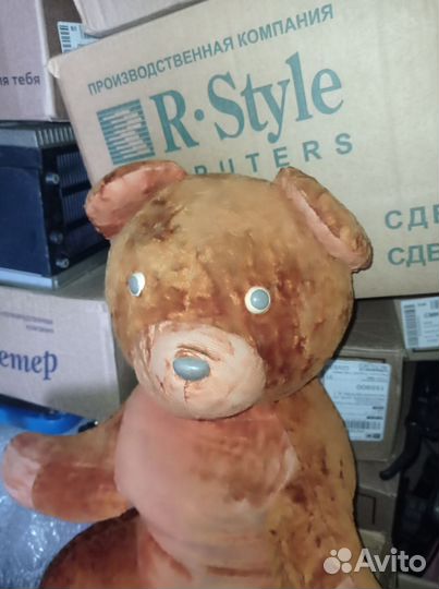 Игрушка медведь большой СССР