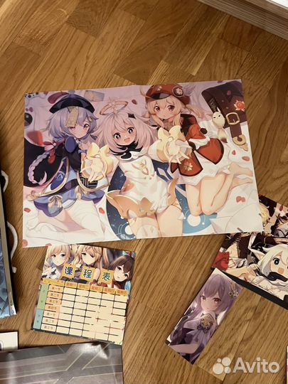 Геншин импакт открытки