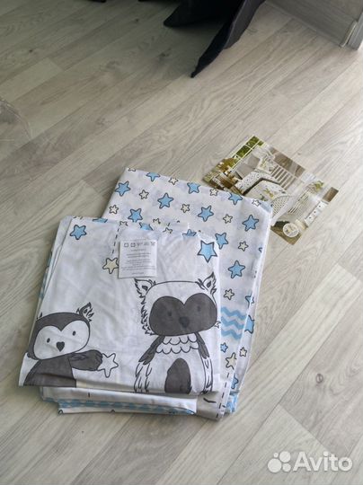 Детское постельное белье новое