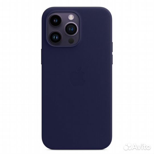 Чехол Leather Case MagSafe Animation для iPhone 14