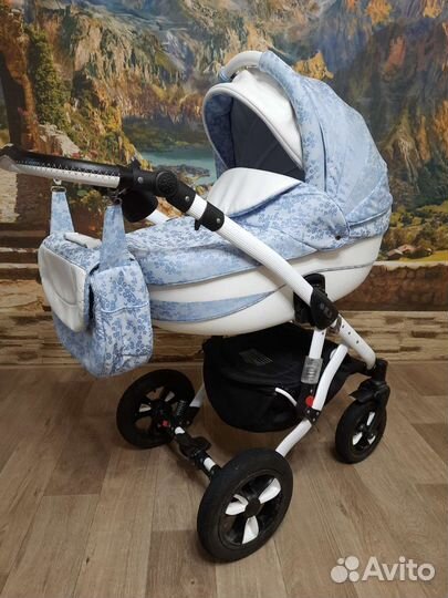 Польская коляска 2 в 1 Adamex