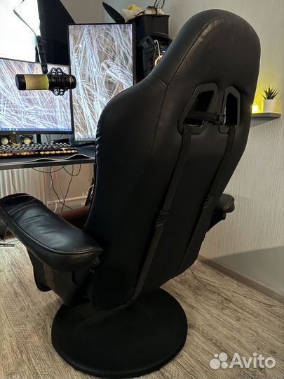 Кресло Компьютерное Cactus CS-CHR-GS200BLG