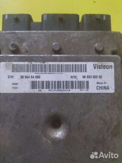 Мозги эбу двигателя Фиат Дукато 3 2.2 HDi евро 4