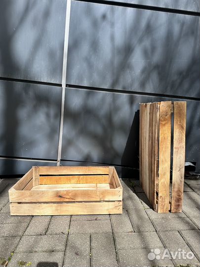 Ящик деревянный