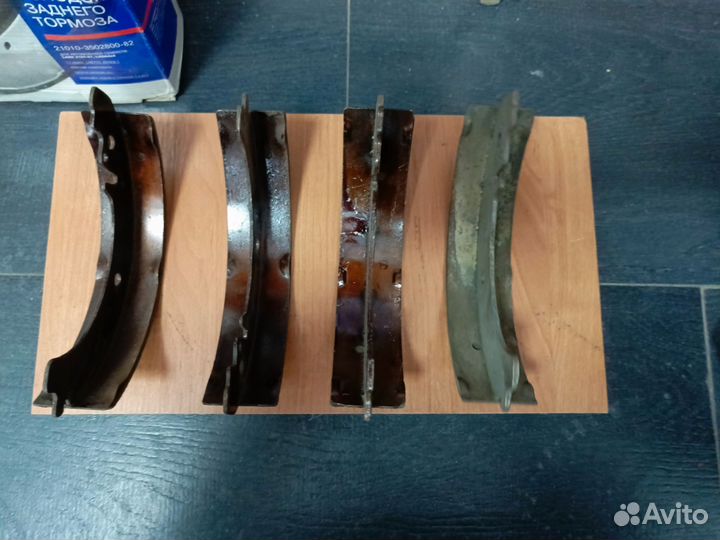 Тормозные колодки задние ваз