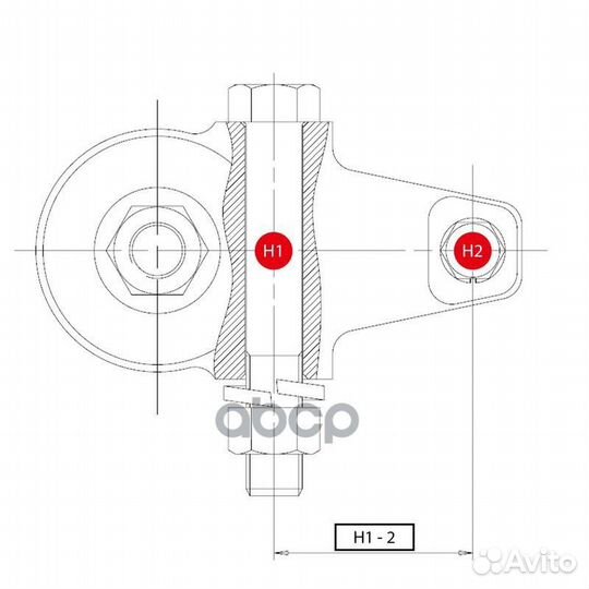 Старый номер cbmz-39) Шаровая опора ниж. CB02
