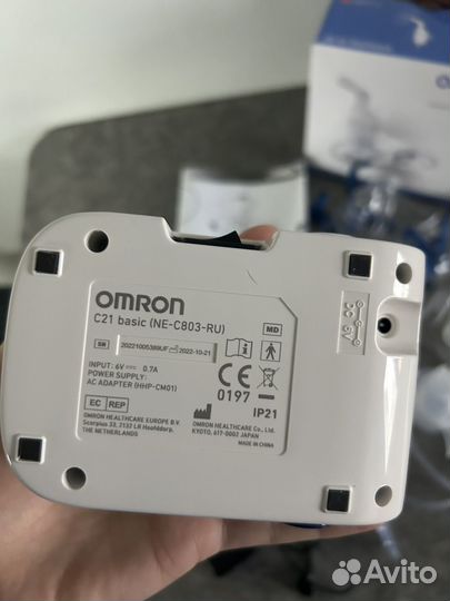 Ингалятор-небулайзер omron c21