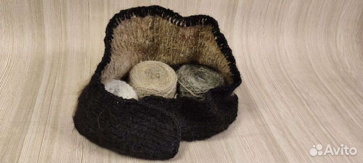 Пояс из собачьей шерсти / пуха подарок бабушке