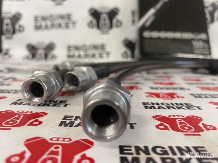 К-т тормозные армированные шланги BMW E36 E46 E92