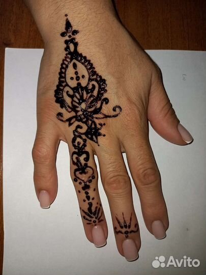Тату мехенди