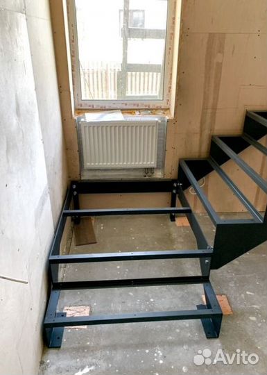 Лестницы на металлокаркасе
