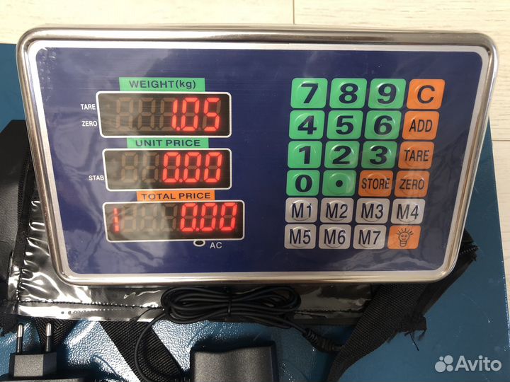 Весы торговые электронные