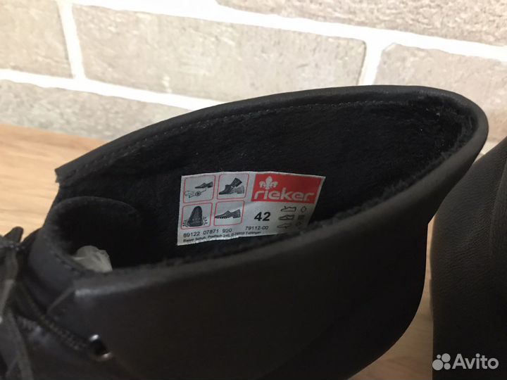 Полусапожки разм 42-43 новые демисезонные