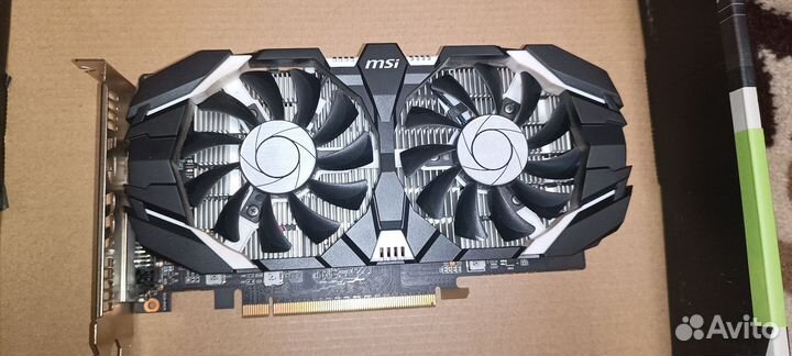 Видеокарта gtx 1050 ti msi