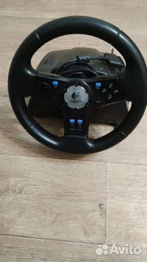 Только для PS2 Руль Logitech