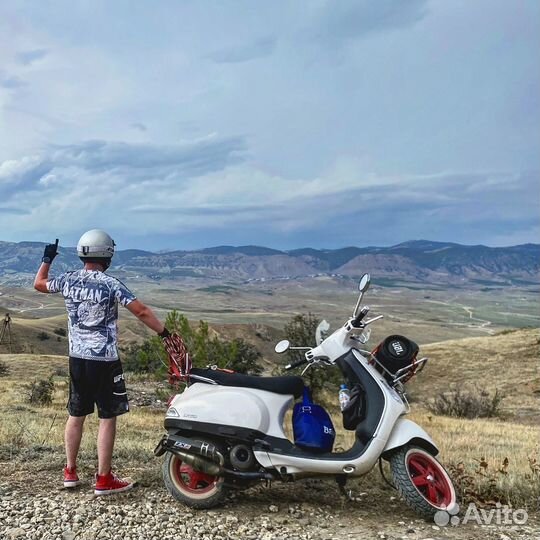 В продаже Vespa LX 2t 50cc на тюнинге и стайлинге