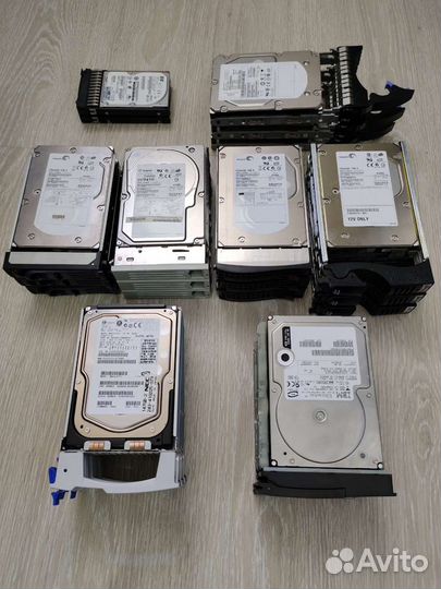 Серверные жесткие диски SSD SAS Fibre Channel