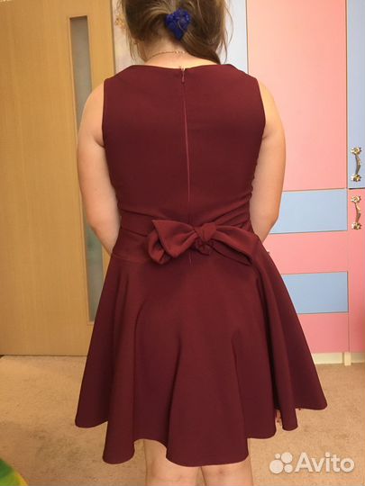 Платье для девочки (школьная форма)