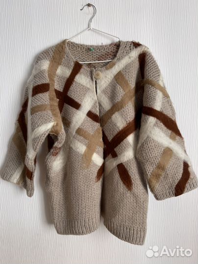 Кардиган женский шерсть benetton M