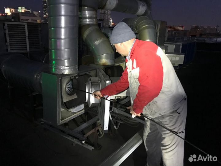 Очистка и дезинфекция систем вентиляции