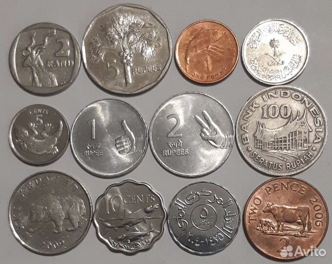 Монеты Экзотика 2
