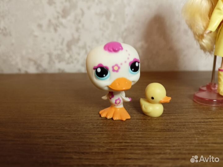 LPS Blythe кукла в дождевике с питомцем