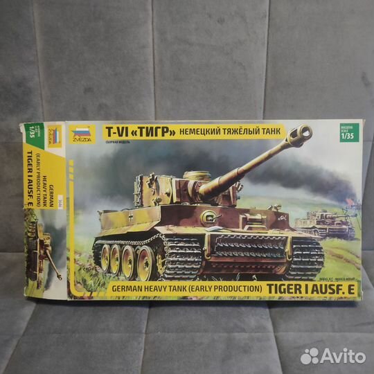 Сборная модель танка 1 35