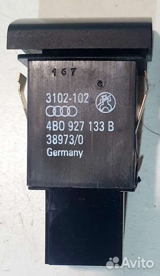 Кнопка антипробуксовочной системы Audi A6 C5