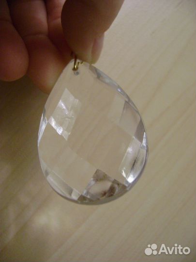 Подвески хрусталь(зап.части)для люстры,бра Колпино