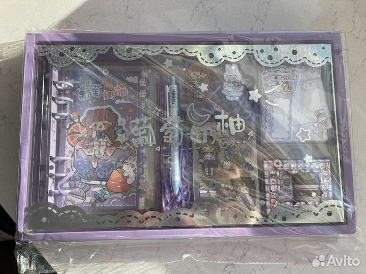 Набор канцелярии. Подарок девочке