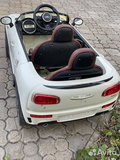 Детский электромобиль mini cooper