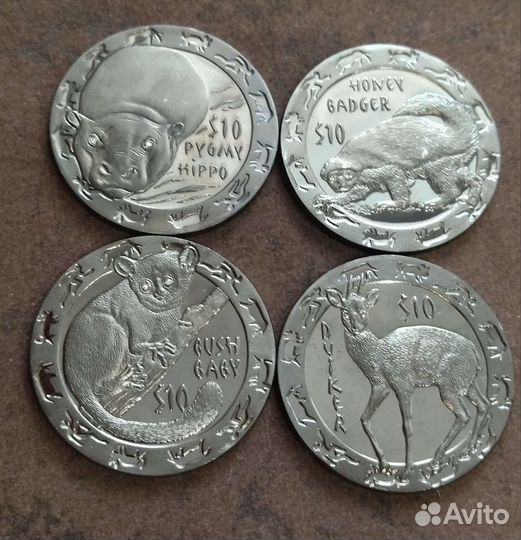 Наборы монет серебро