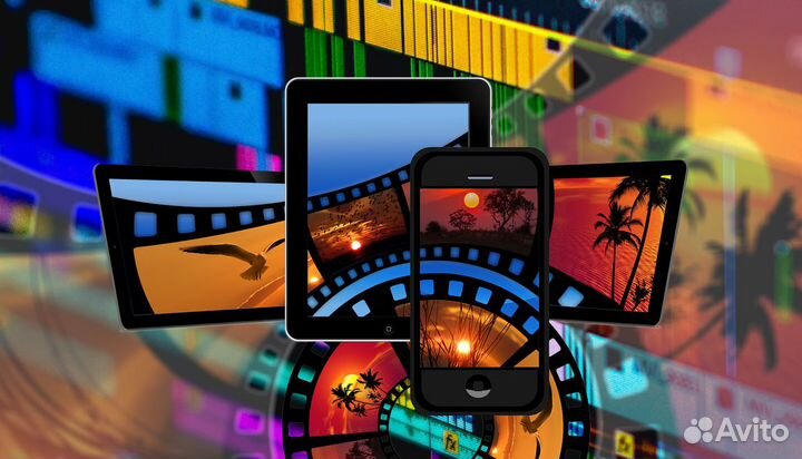 Футаж, видеомонтаж. Монтаж видео, слайд-шоу