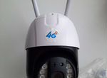 Камера видеонаблюдения 4G с SIMкартой купольная