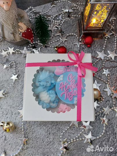 Новогодний набор из мыла. Символ 2024 года