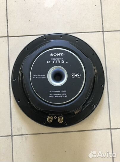 Сабвуферный динамик Sony XS-gtr101l