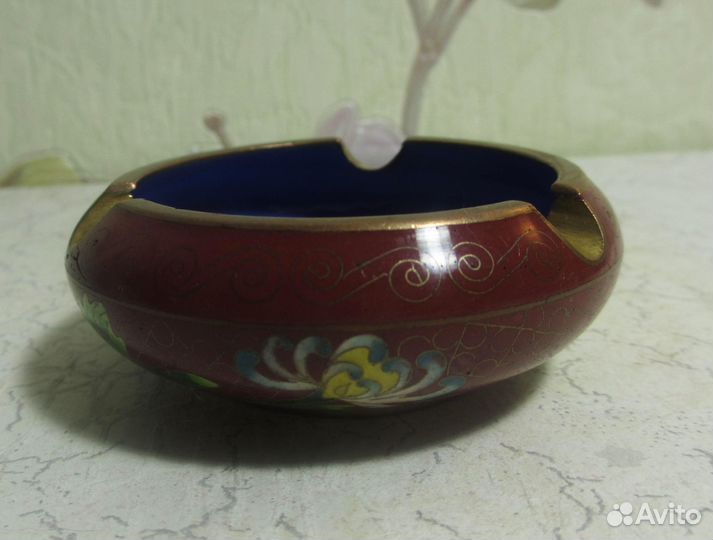 Пепельницы клуазоне, Китай, винтаж